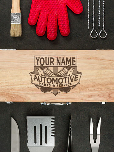 Vintage Automotive : 10 Piece BBQ Set