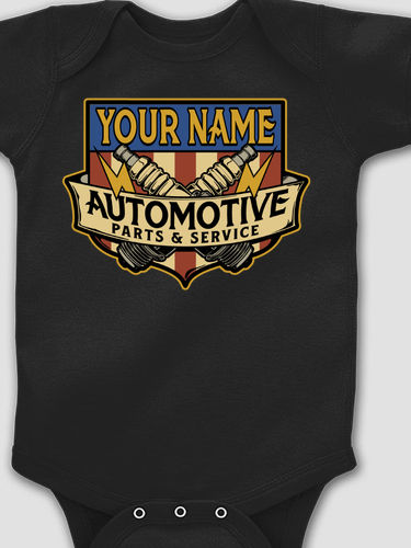 Vintage Automotive : Printed Baby Bodysuits