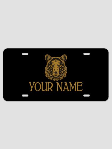 Bear : License Plates