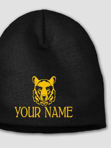 Bear : Embroidered Beanies