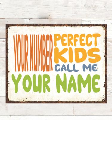 Perfect Kids : Tin Signs