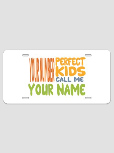 Perfect Kids : License Plates