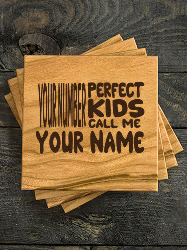 Perfect Kids : Coasters - Engraved