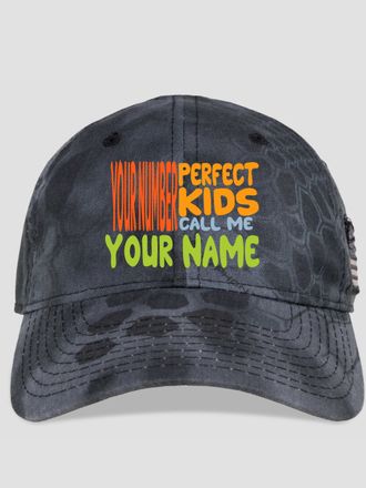 Perfect Kids : Embroidered Kryptek Tactical Camo Hats