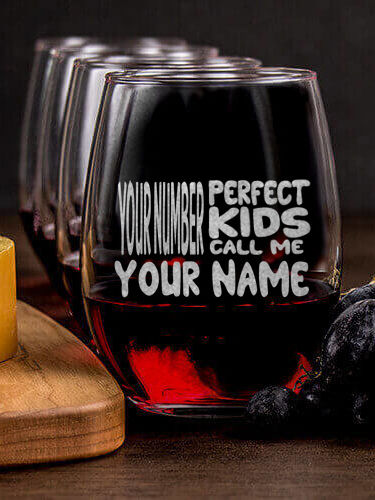 Perfect Kids : Cheese Board Wine Glass Gift Sets - Engraved