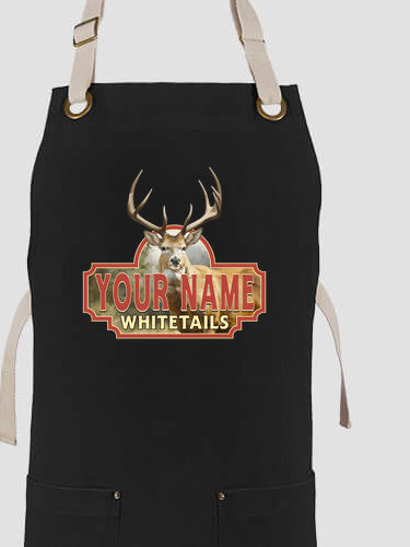 Whitetails : Printed Canvas Work Aprons