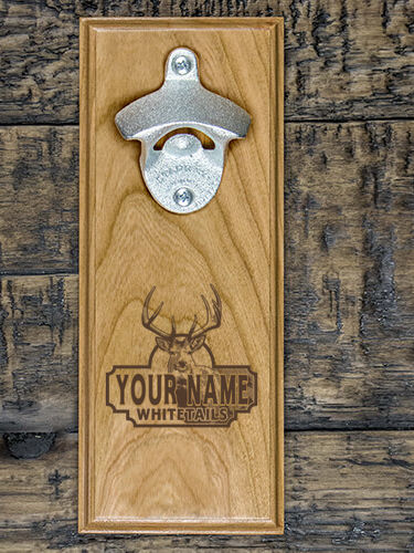 Whitetails : Bottle Openers - Engraved