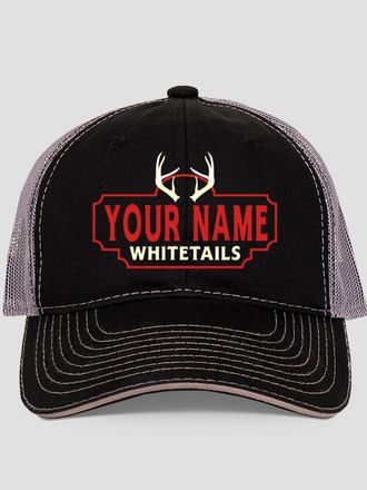 Whitetails : Embroidered Trucker Hats