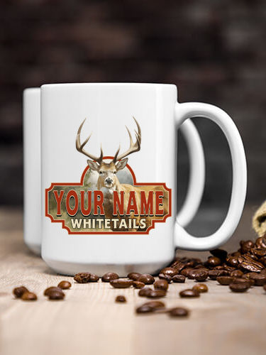 Whitetails : Ceramic Coffee Mugs