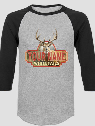 Whitetails : Printed Raglan Shirts