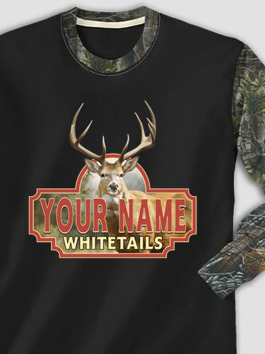 Whitetails : Printed 2-Tone Camo Long Sleeves