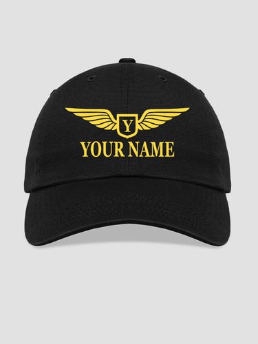 Aviation Monogram : Embroidered Baseball Hats