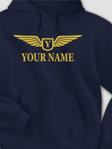 Aviation Monogram : Printed Hoodies