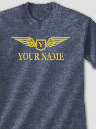 Aviation Monogram : Printed T-Shirts