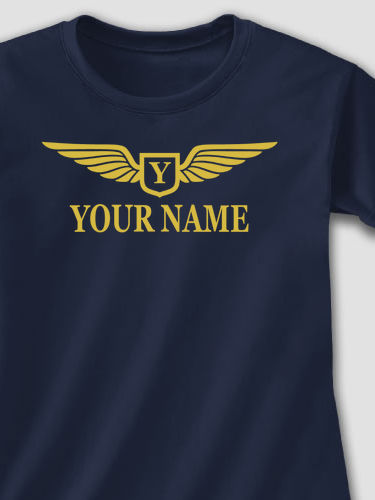 Aviation Monogram : Printed T-Shirts