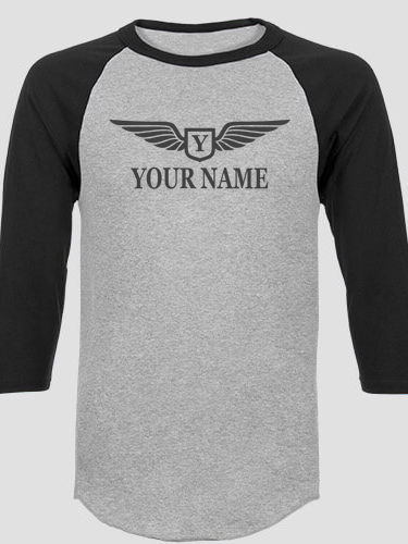 Aviation Monogram : Printed Raglan Shirts