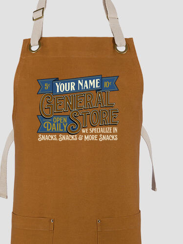 General Store : Printed Canvas Work Aprons