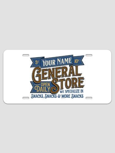 General Store : License Plates