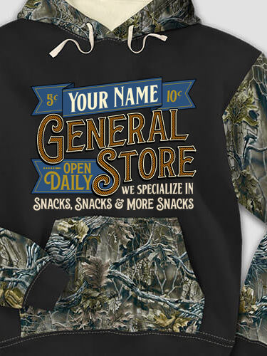 General Store : Printed 2-Tone Camo Hoodies