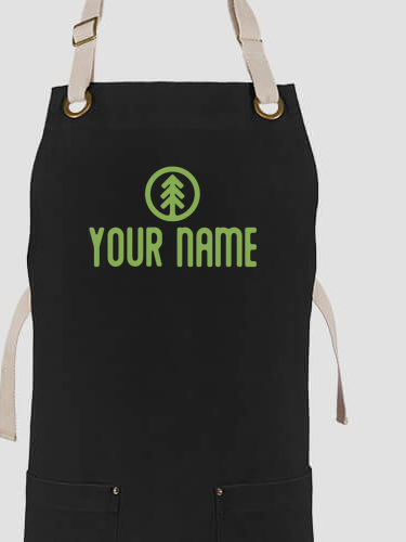 Pine Tree : Printed Canvas Work Aprons