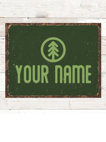Pine Tree : Tin Signs