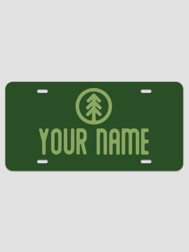 Pine Tree : License Plates