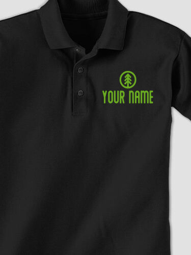 Pine Tree : Embroidered Polo Shirts
