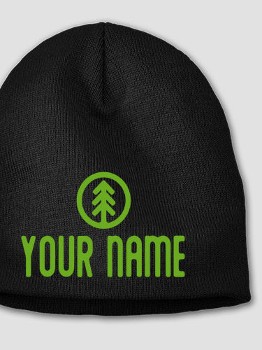Pine Tree : Embroidered Beanies
