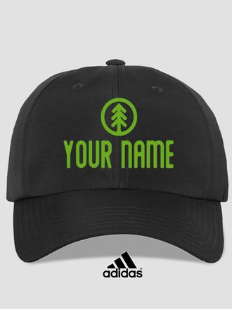 Pine Tree : Embroidered Adidas&reg; Hats