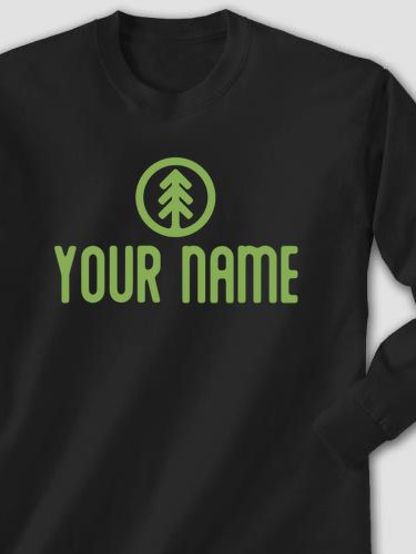 Pine Tree : Printed Long Sleeves