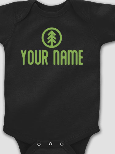 Pine Tree : Printed Baby Bodysuits