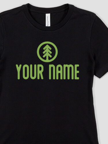 Pine Tree : Premium Ladies T-Shirts