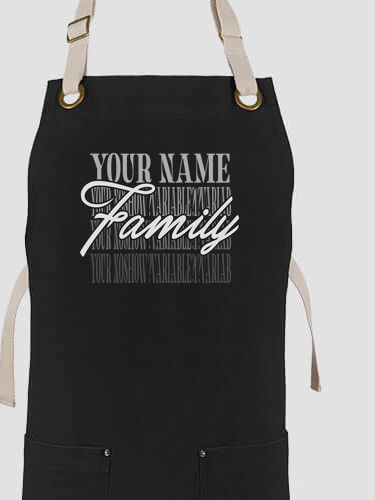 Family Repeat : Printed Canvas Work Aprons