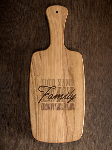 Family Repeat : Cheese Boards - Engraved