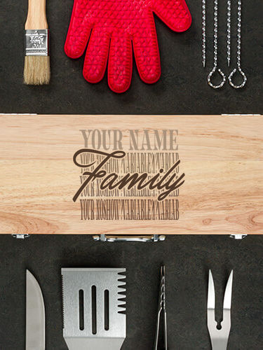 Family Repeat : 10 Piece BBQ Set