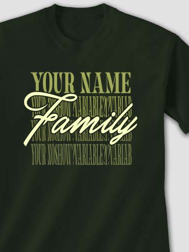 Family Repeat : Printed T-Shirts