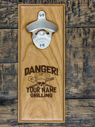 Danger Grilling : Bottle Openers - Engraved