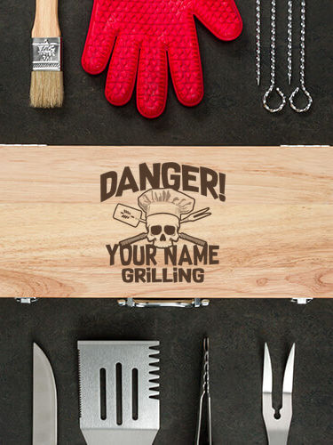 Danger Grilling : 10 Piece BBQ Set