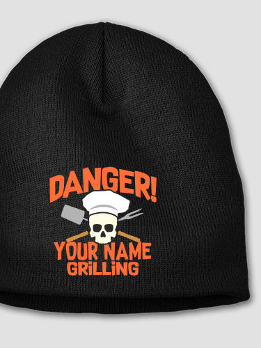 Danger Grilling : Embroidered Beanies