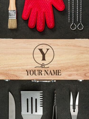 Lasso Monogram : 10 Piece BBQ Set