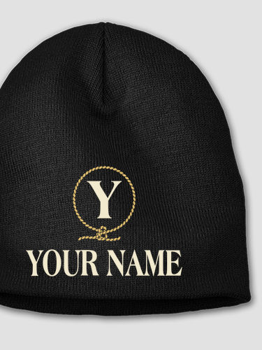 Lasso Monogram : Embroidered Beanies