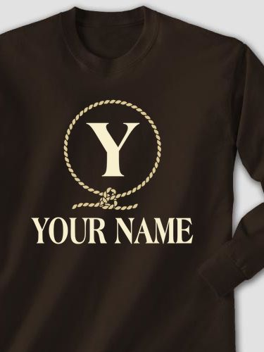 Lasso Monogram : Printed Long Sleeves