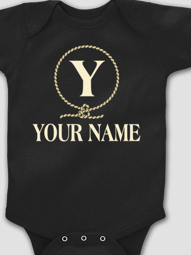 Lasso Monogram : Printed Baby Bodysuits