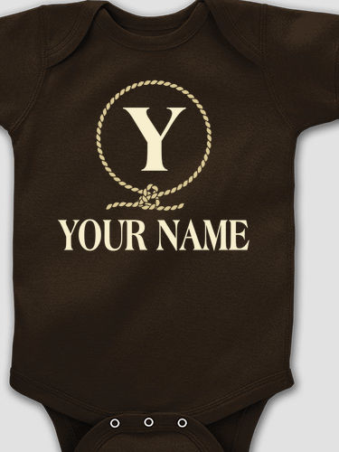 Lasso Monogram : Printed Baby Bodysuits