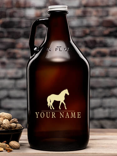 Horse : Beer Growlers - Color Printed