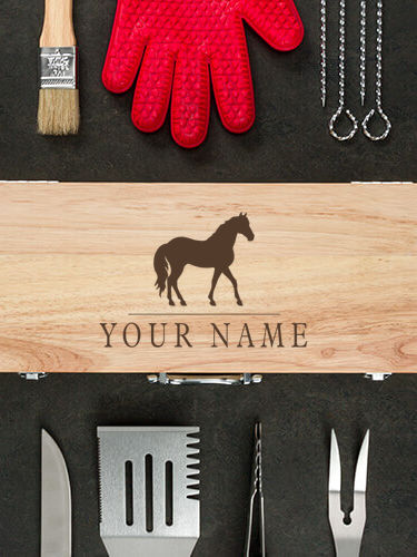Horse : 10 Piece BBQ Set