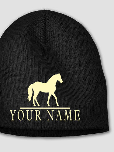 Horse : Embroidered Beanies