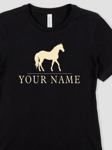 Horse : Premium Ladies T-Shirts