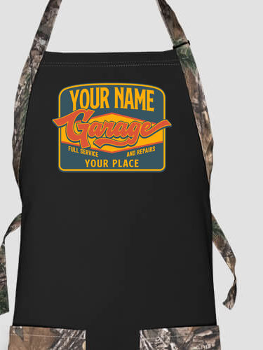 Retro Garage : Printed 2-Tone Aprons