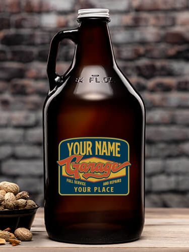 Retro Garage : Beer Growlers - Color Printed